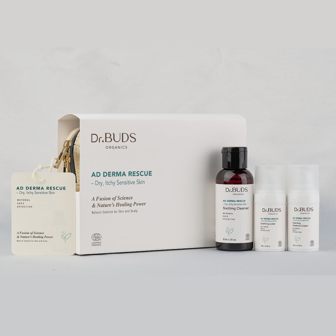 Dr. Buds Organics AD Derma Rescue Travel Set