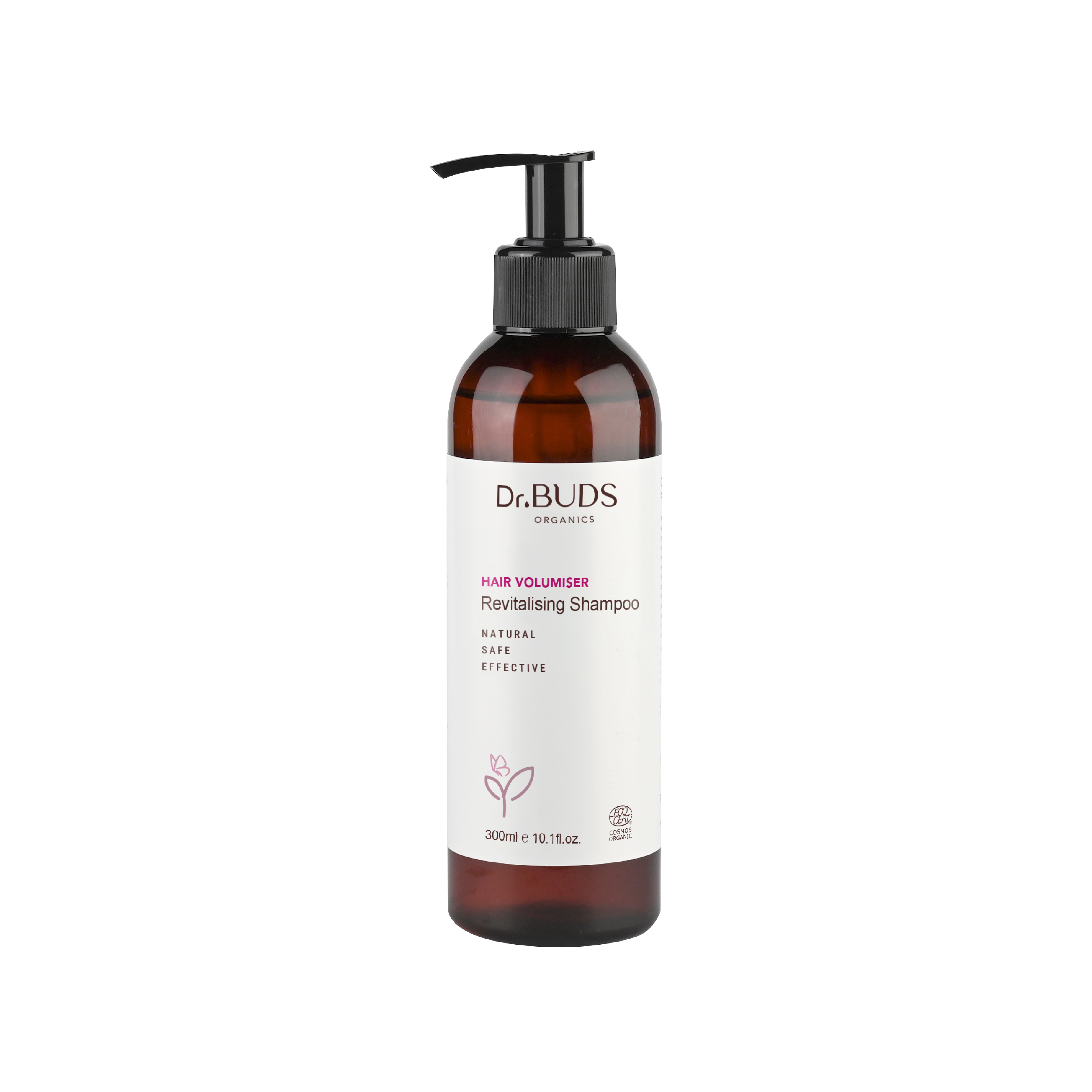 Dr Buds Organics hair shampoo for hair lose management.