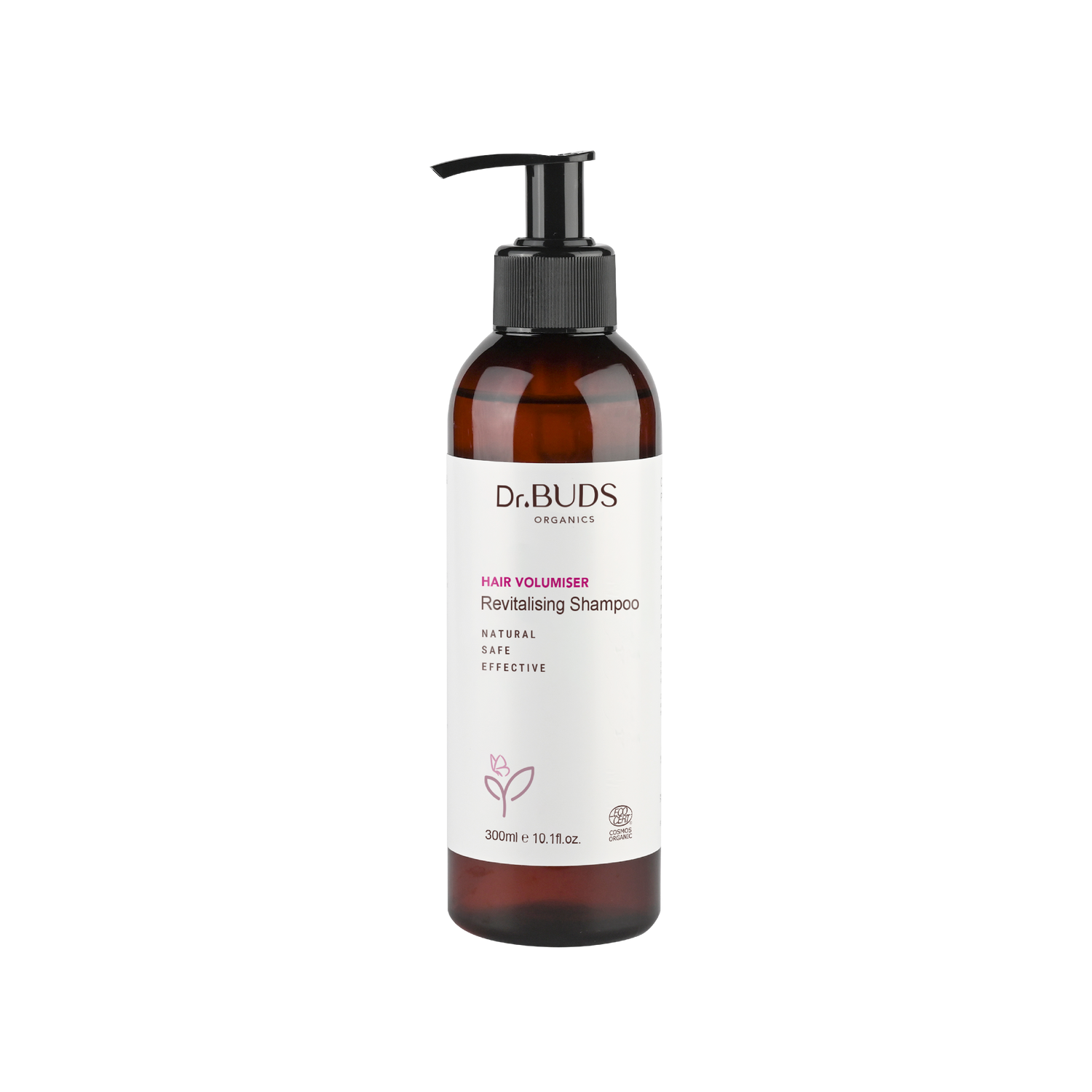 Dr Buds Organics hair shampoo for hair lose management.