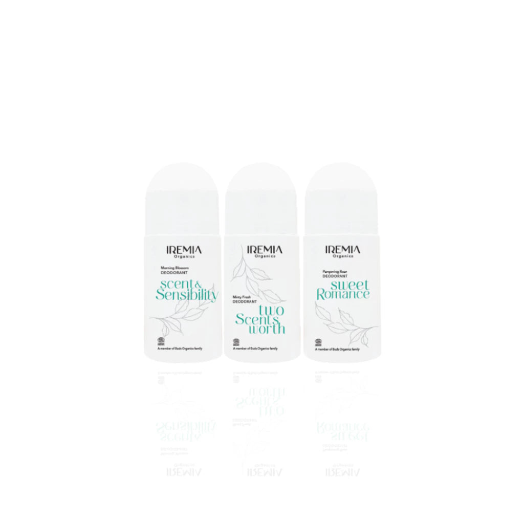[FREEGIFT] ESMERIA Organics Minty Fresh Two Scent Worth Deodorant (50ml)