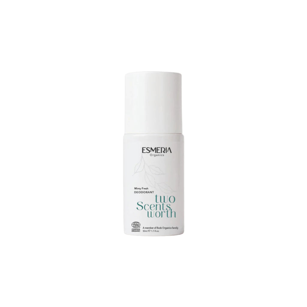 [FREEGIFT] ESMERIA Organics Minty Fresh Two Scent Worth Deodorant (50ml)