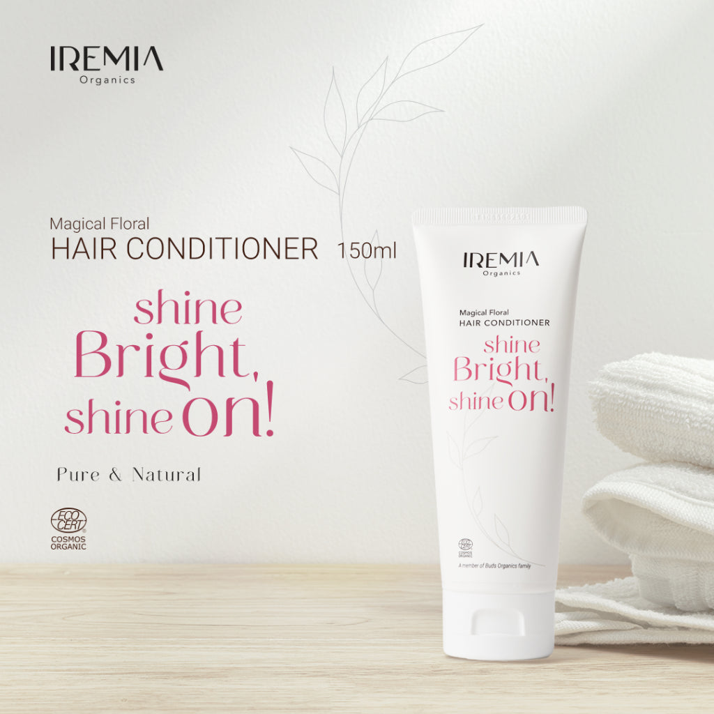 [FREEGIFT] Esmeria Organics Magical Floral Shine Bright, Shine On! Hair Conditioner 150ml
